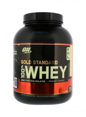 Gold Standard 100 Percent Whey Protein Isolates - French Vanilla Creme