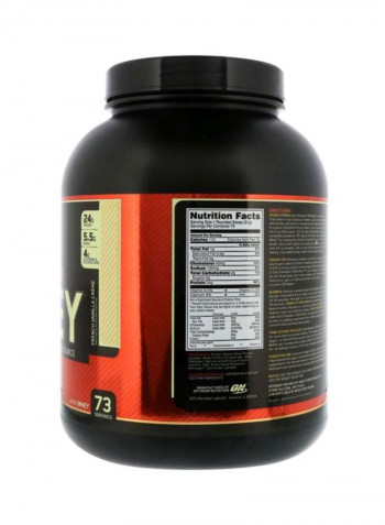 Gold Standard 100 Percent Whey Protein Isolates - French Vanilla Creme