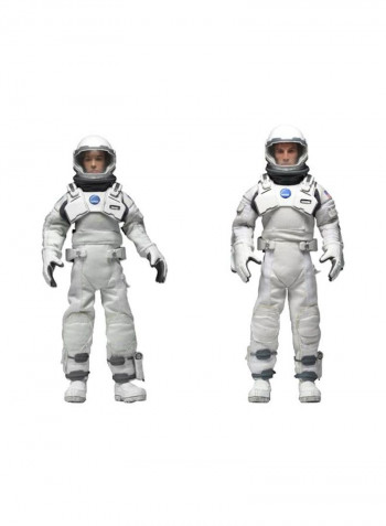 Pack Of 2 Interstellar Clothed Action Figure Set 14925 8inch
