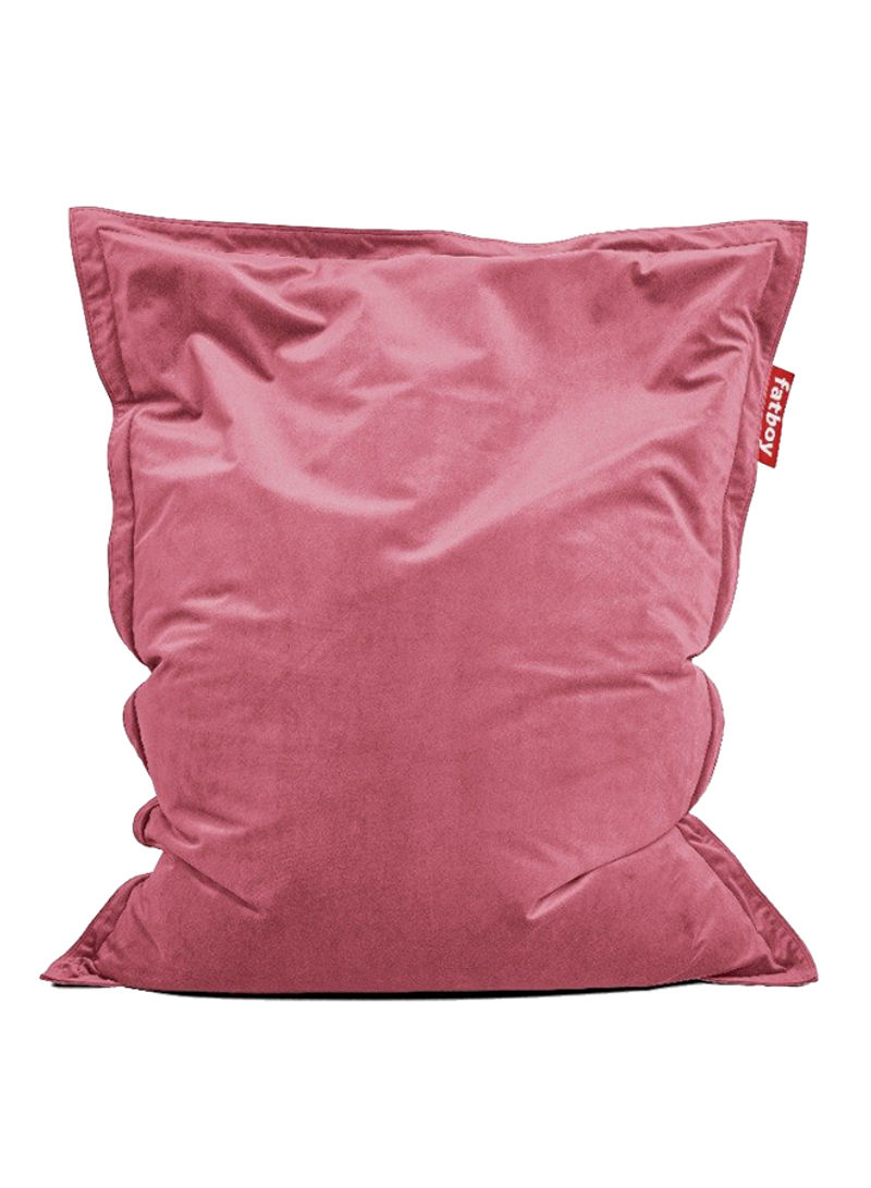 Slim Pillow Shape Bean Bag Pink 155x120centimeter