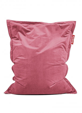 Slim Pillow Shape Bean Bag Pink 155x120centimeter
