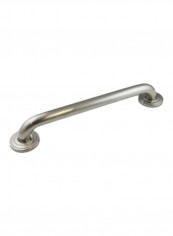 Brushed Stainless Steel Grab Bar Silver 16x3.062x19.187inch