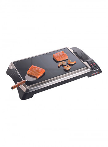 Glass Grill 640W 42535 Black/Silver