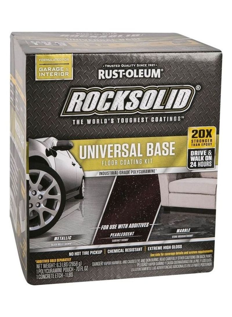 Rocksolid Universal Base Floor Coating Kit Clear 2858g