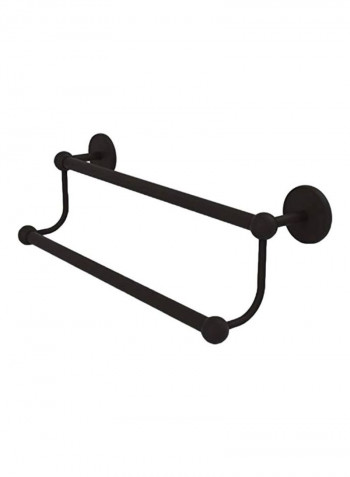 Prestige Skyline Collection Double Towel Bar Brown 18inch