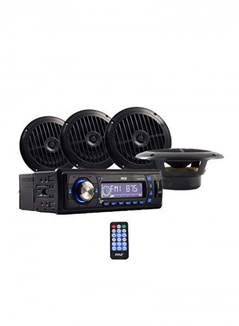 Marine Headunit Receiver Speaker Kit