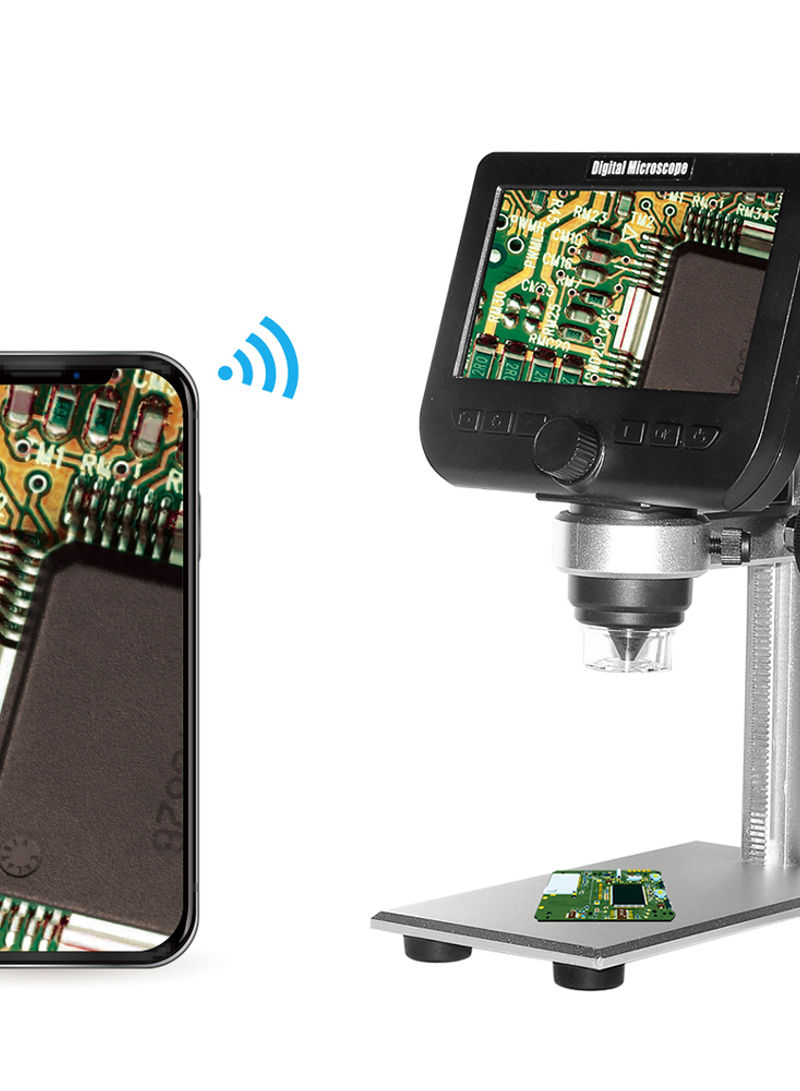 Multifunctional Wireless Microscope With LCD Display