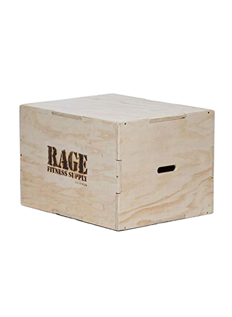 3-In-1 Wooden Plyo Cube