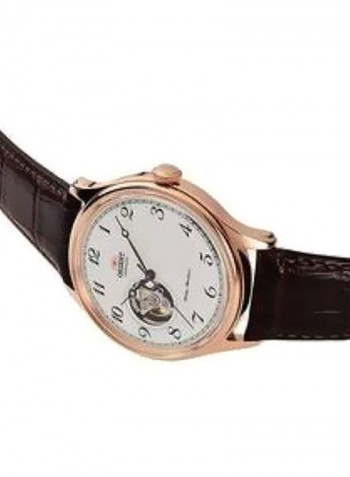 Men's Leather Analog Watch OW-RAAG0012