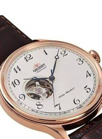 Men's Leather Analog Watch OW-RAAG0012