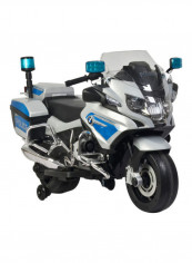 Police Powered Riding Motorbike