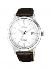 Men's Dress Leather Analog Watch Nj2180-11A