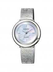Women's Eco-Drive Water Resistant Analog Watch EM0640-82D