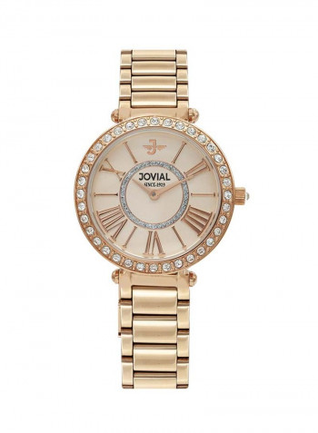 Women's Stainless Steel Quartz Analog Wrist Watch