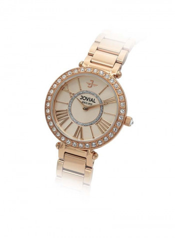 Women's Stainless Steel Quartz Analog Wrist Watch