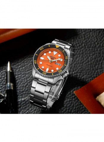 Men's Water Resistant Stainless Steel Analog Watch SRPD59K1