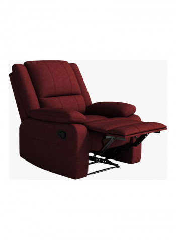 Soho 1-Seater Rocking Recliner Red