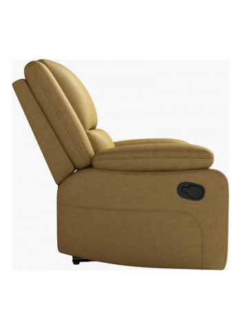 Warner 1-Seater Swivel Recliner Yellow