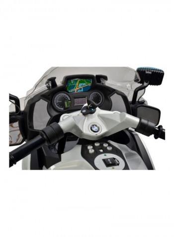 Police Powered Riding Motorbike