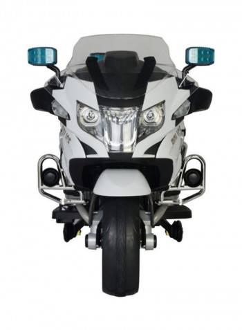 Police Powered Riding Motorbike