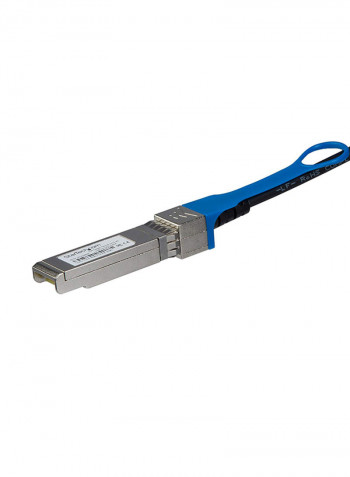 SFP+ To SFP+ Active Direct Attach Twinax Cable Silver/Black
