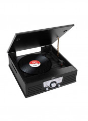 Bluetooth Turntable PTT25UBT Black/Silver