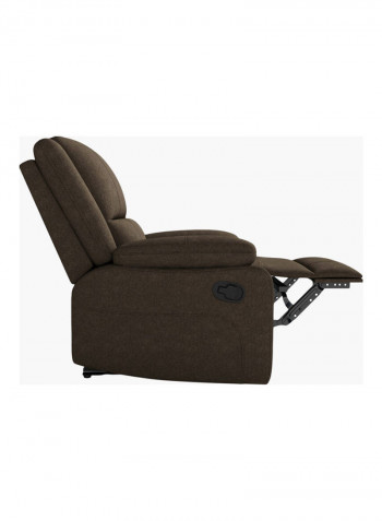 Warner Recliner With Swivel Function Brown