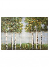 3D Tree Wallpaper Multicolour 75 x 106centimeter