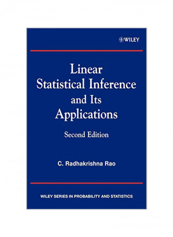 Linear Statistical Inference and Its Applications Paperback