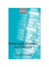 Events And Semantic Architecture Hardcover