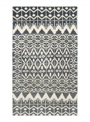 Kenya Collection Handmade Wool Area Rug Multicolour