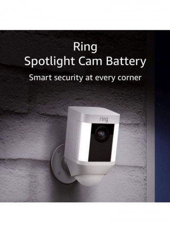 Motion Activated Spotlight Security Camera