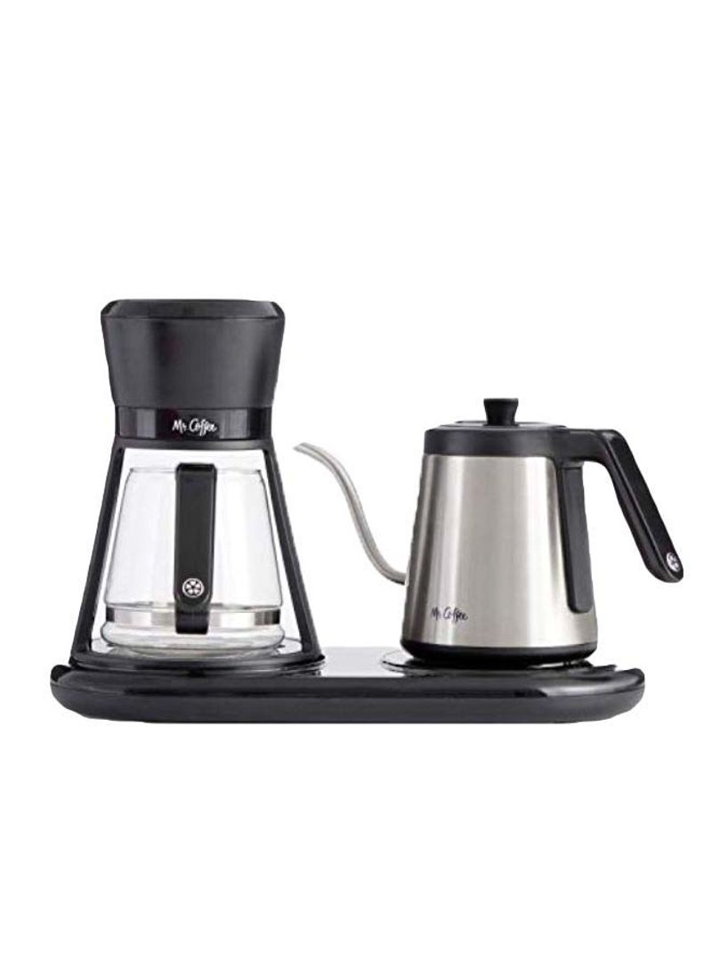 All-In-One Pour Over Coffee Maker 72179237181 Black/Silver