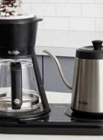 All-In-One Pour Over Coffee Maker 72179237181 Black/Silver
