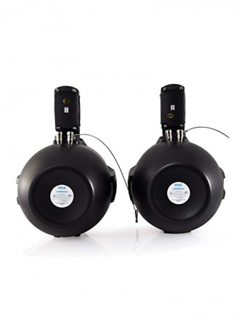 Dual Subwoofer Speaker Set PLMRWB65LEB Black