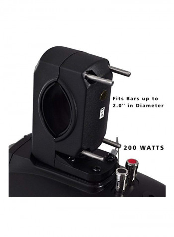 Dual Subwoofer Speaker Set PLMRWB65LEB Black