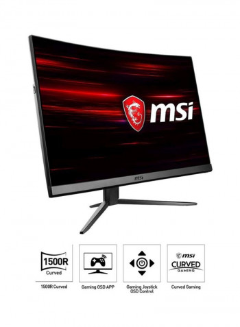 Optix MAG241C 24-Inch Full HD Curved Gaming Monitor Anti-Glare with  144Hz Black