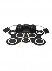 Portable USB Stereo Digital Electronic Drum Kit