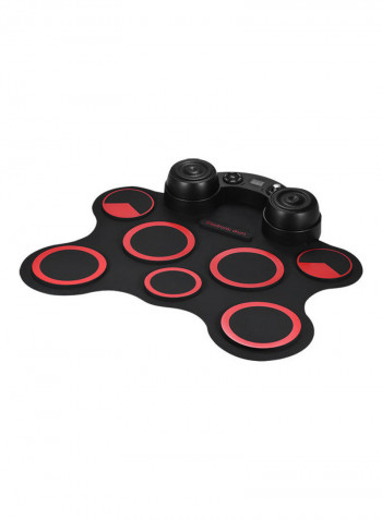 Portable USB Stereo Electronic Drum Kit