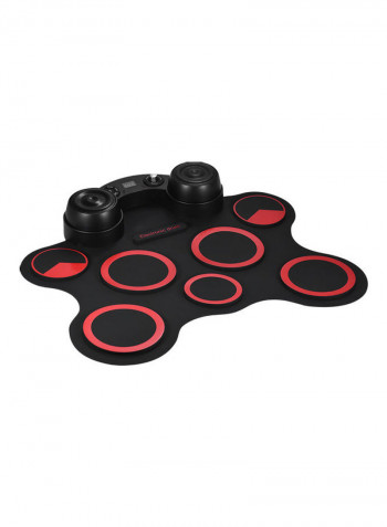 Portable USB Stereo Electronic Drum Kit