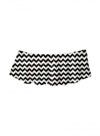 Chevron Crib Dust Ruffle