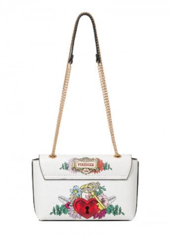 Britney Parrot Printed Crossbody Bag Multicolour