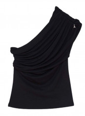 Cowl Detail One Shoulder Blouse Black reviews Cowl Detail One Shoulder Blouse Black