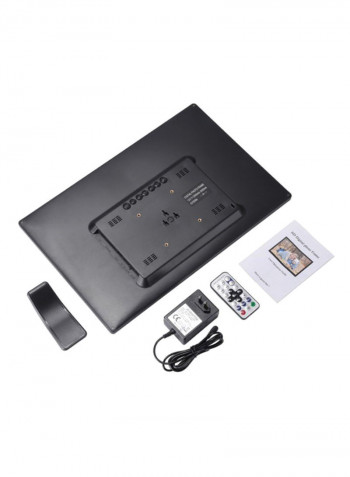 Electronic LCD Digital Photo Frame Album Kit 17.3inch Black