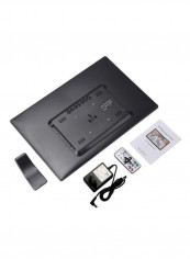 Electronic LCD Digital Photo Frame Album Kit 17.3inch Black