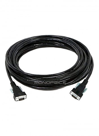SVGA Plenum Rated Cable 35feet Black