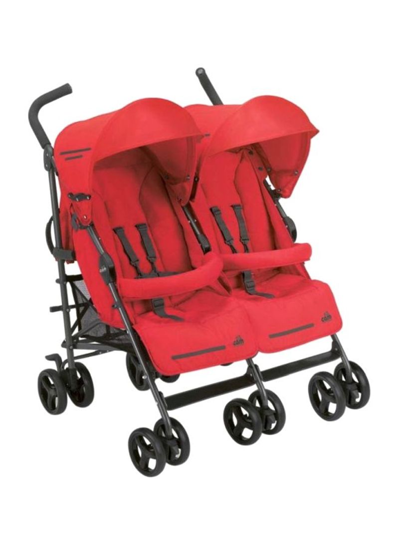 Twin Flip Stroller - Red