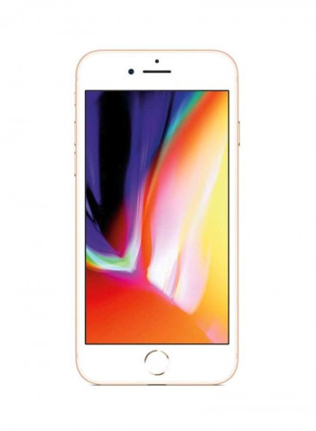 Refurbished - iPhone 8 With FaceTime Gold 256GB 4G LTE