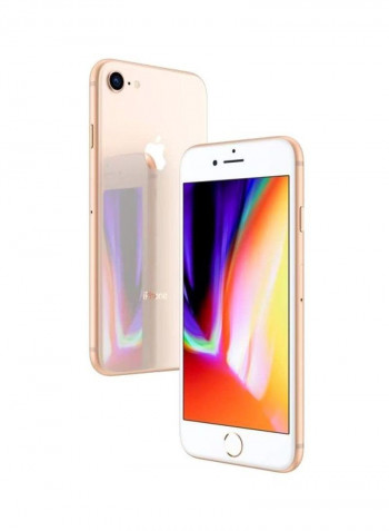 Refurbished - iPhone 8 With FaceTime Gold 256GB 4G LTE