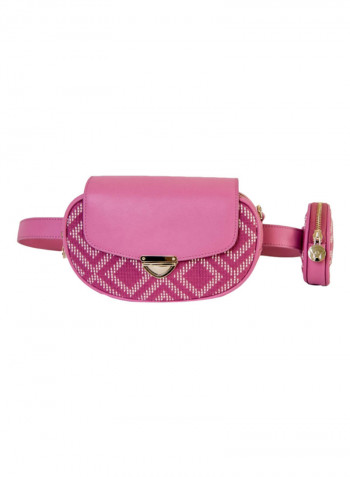 ADUNNI BELT BAG Pink